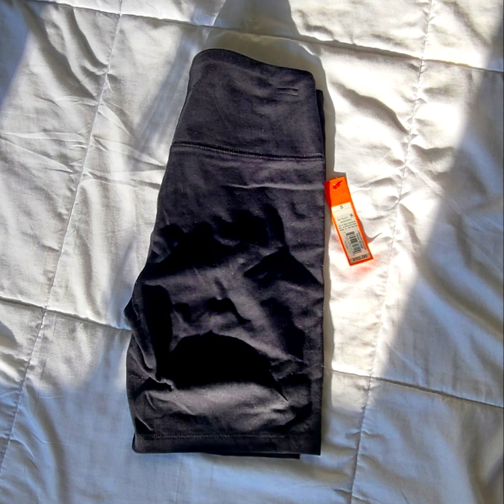 Black biker shorts